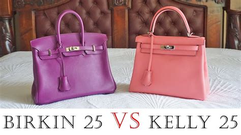 kelly vs Birkin bags